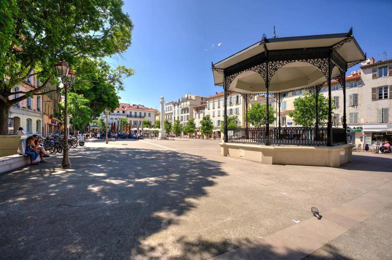Duplex Studio Apt Mezzanine Near Shops & Cafes Antibes Bagian luar foto