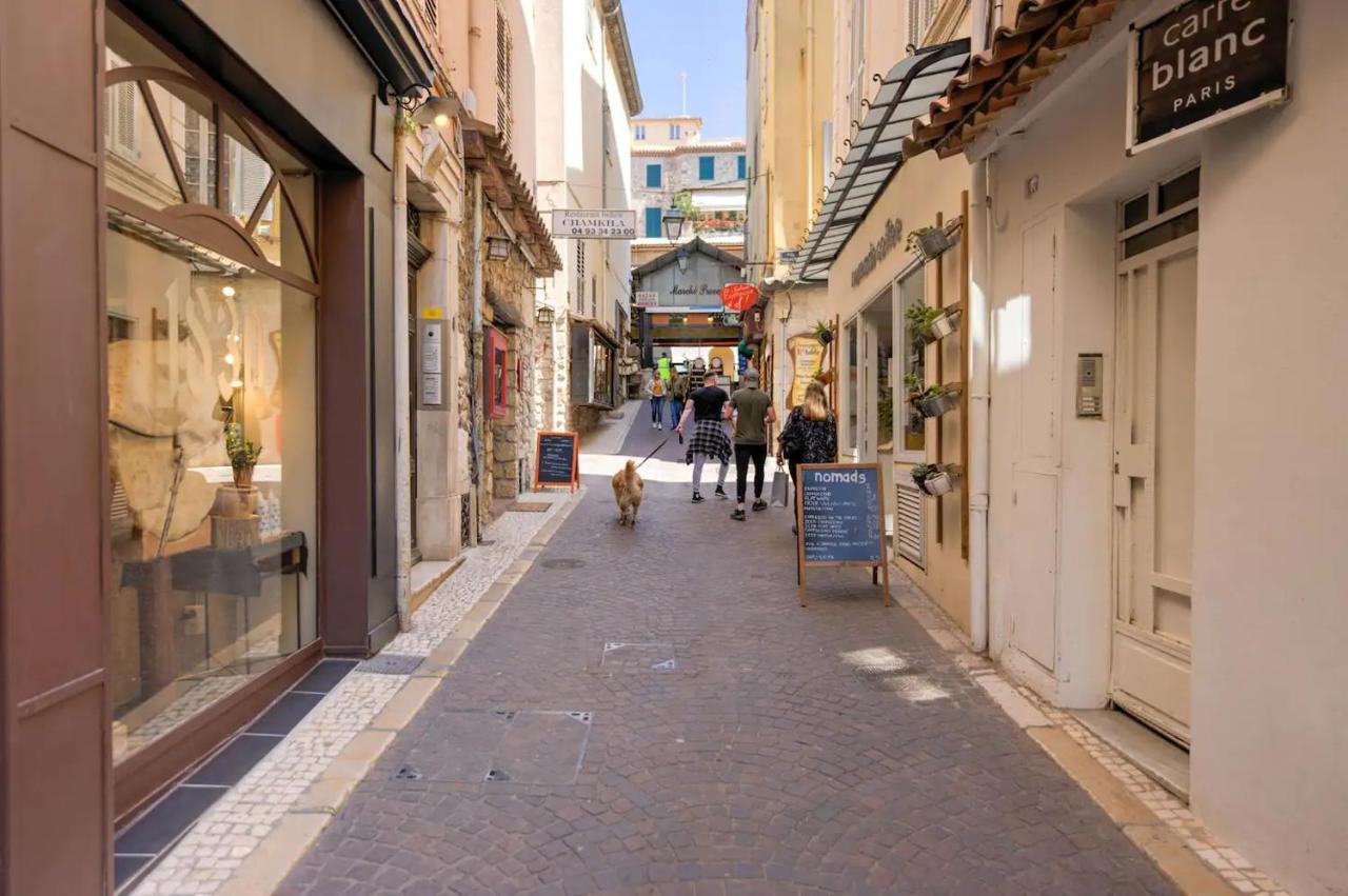 Duplex Studio Apt Mezzanine Near Shops & Cafes Antibes Bagian luar foto
