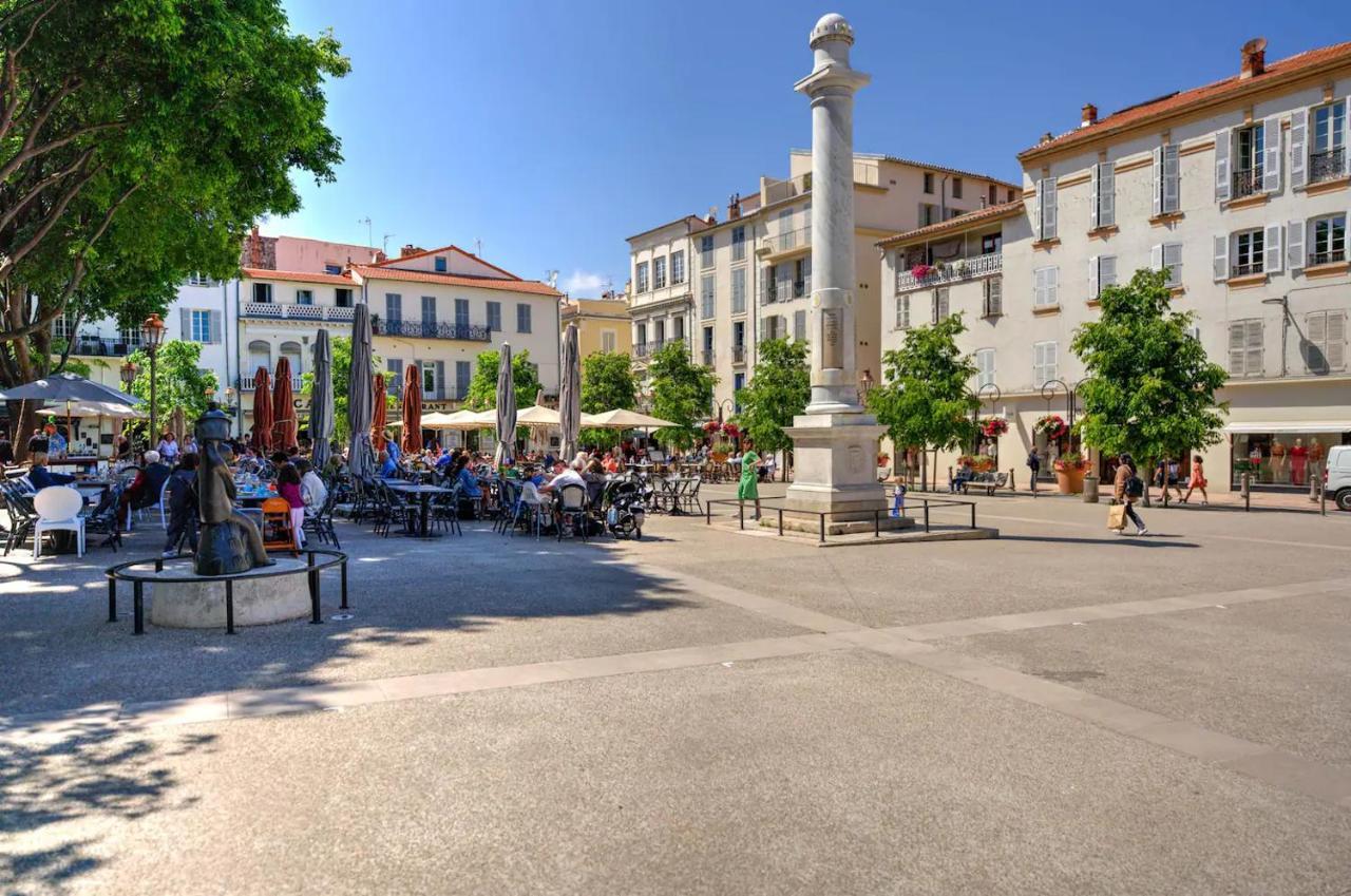 Duplex Studio Apt Mezzanine Near Shops & Cafes Antibes Bagian luar foto