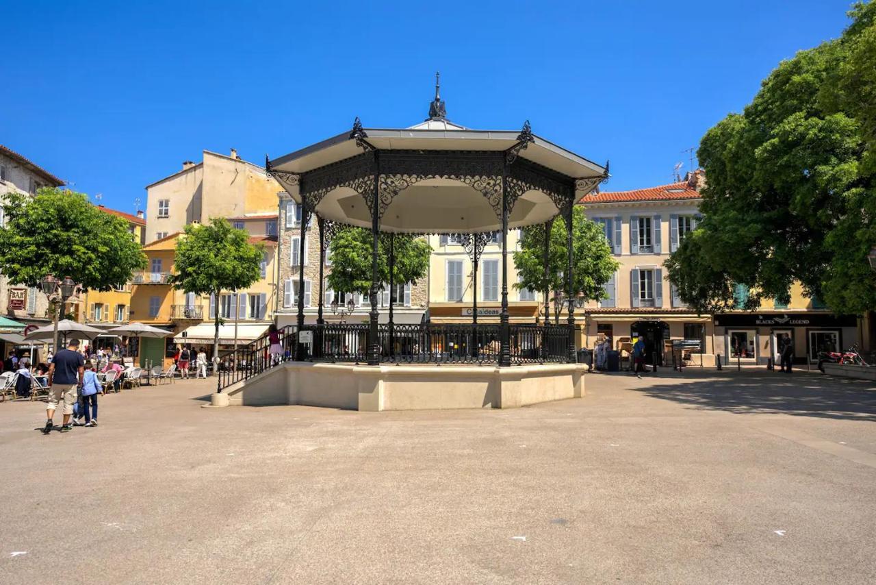 Duplex Studio Apt Mezzanine Near Shops & Cafes Antibes Bagian luar foto